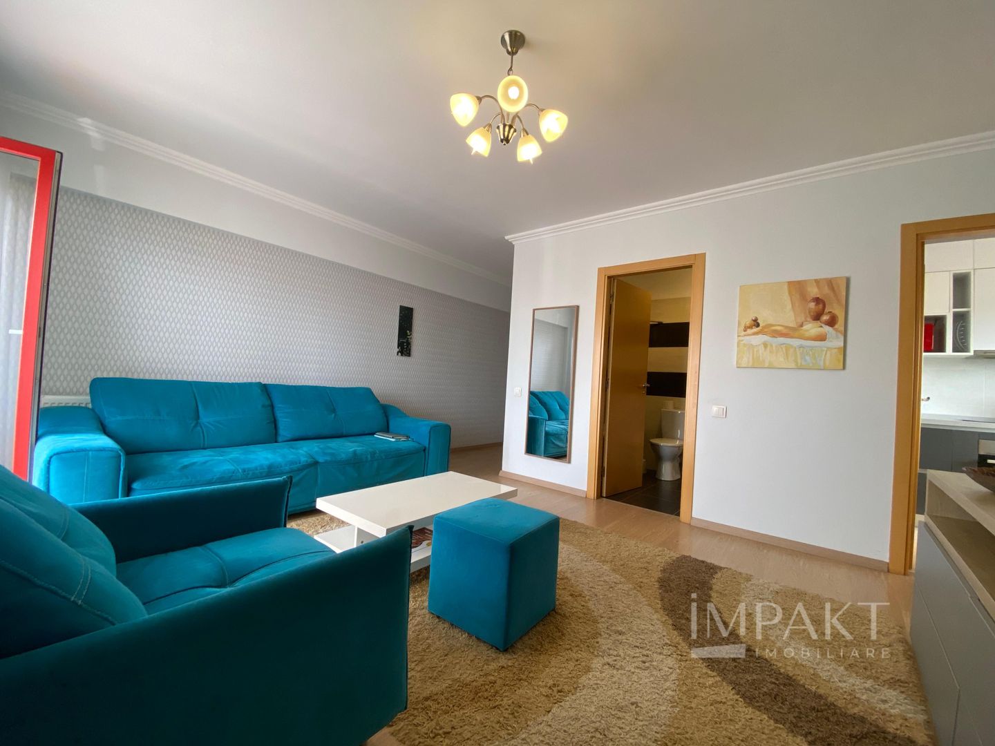 Apartament de inchiriat cu 2 camere, zona Viva City! - Poză 2