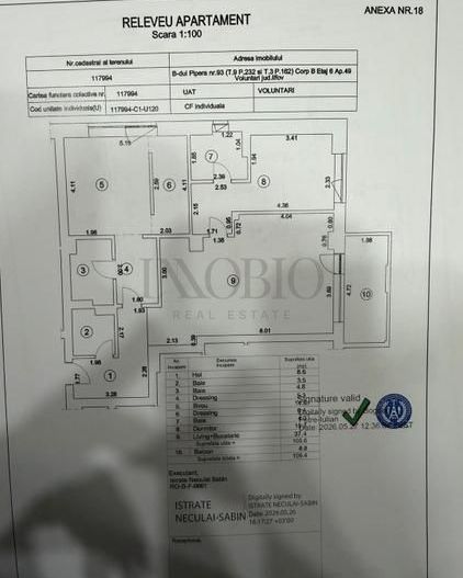 Apartament premium 3 camere | 110 mp | Residence 5 Forest 2 - Schiță 10