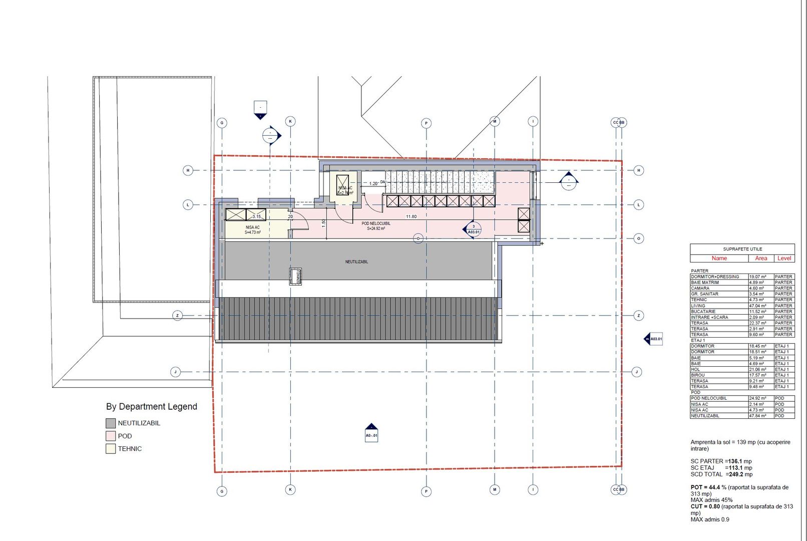 TEREN 313MP | DUBLA DESCHIDERE | PROIECT PROPUS - Schiță 5