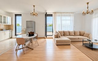 For Rent | Spacious 3-Room Apartment | 49 sqm Terrace | Băneasa - Poză 2