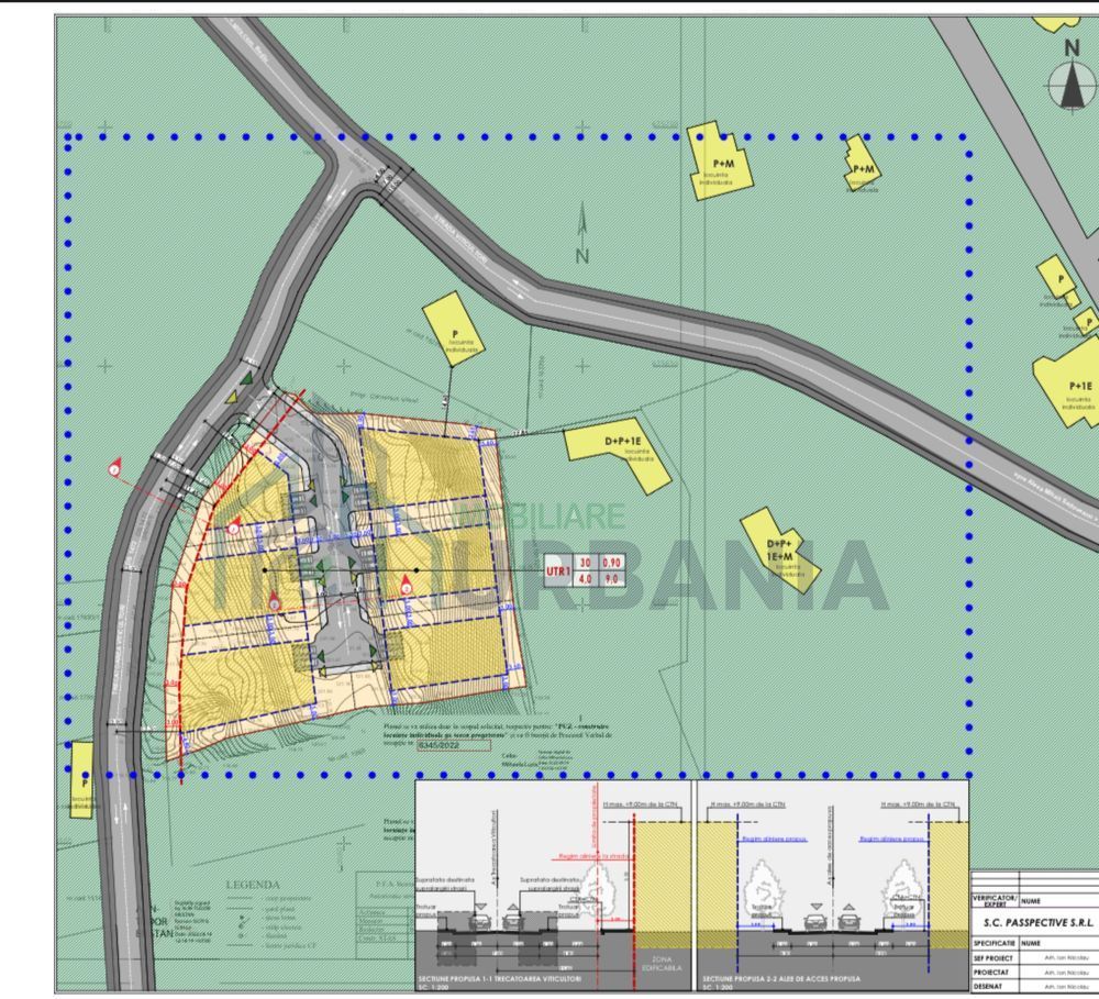 Teren 4000 mp, Copou – Zona Cramele Copou, Strada Viticultori - Poză 1