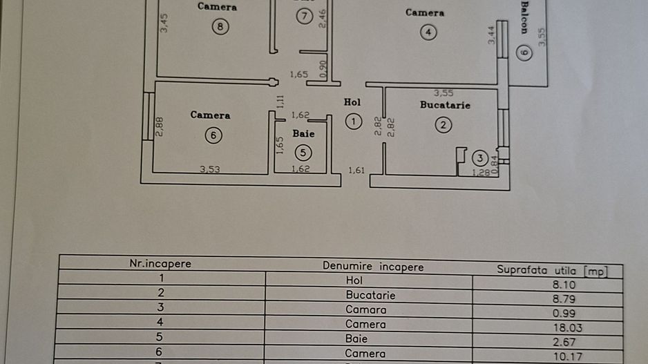 Apartament decomandat 3 camere - zona Torontalului - Poză 2