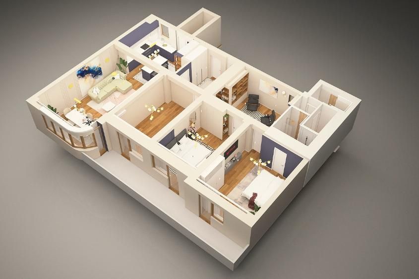 Piața Charles de Gaulle | Apartament 4 camere - Poză 16