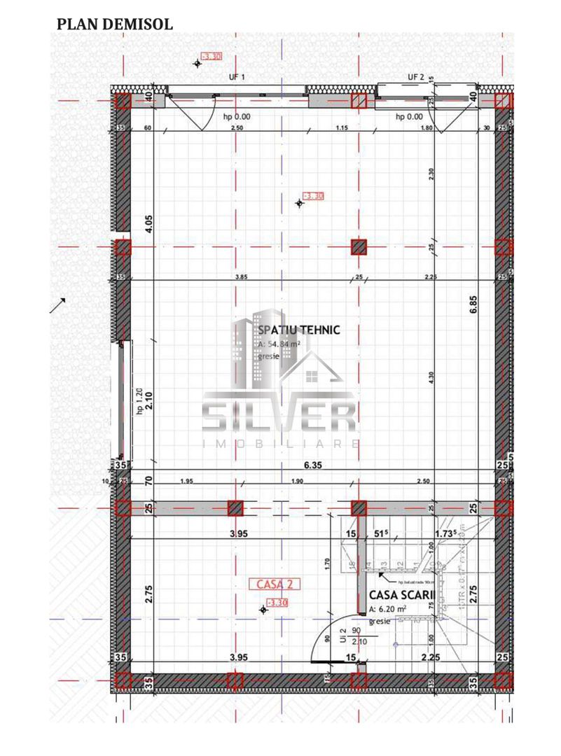 Casa de tip Duplex cu demisol si terasa - Poză 5