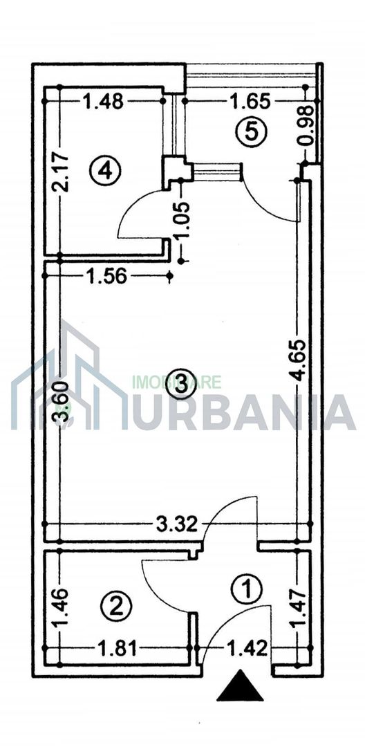 Garsonieră de vânzare, Complex Olimp, 23 mp, 53.000 EUR - Poză 1