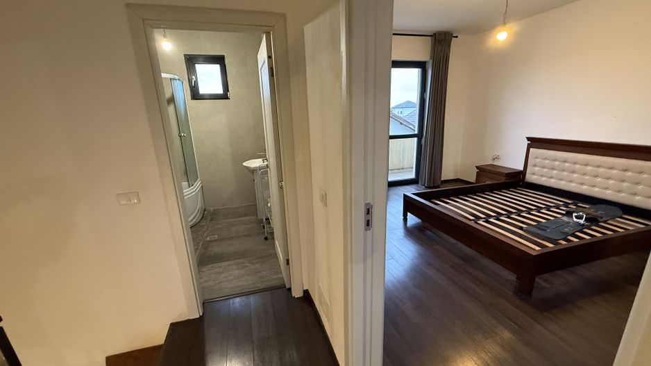 Duplex Bragadiru Cu Panouri Solare Centrala Proprie Strada Topaz Teren 218 Mp - Poză 16