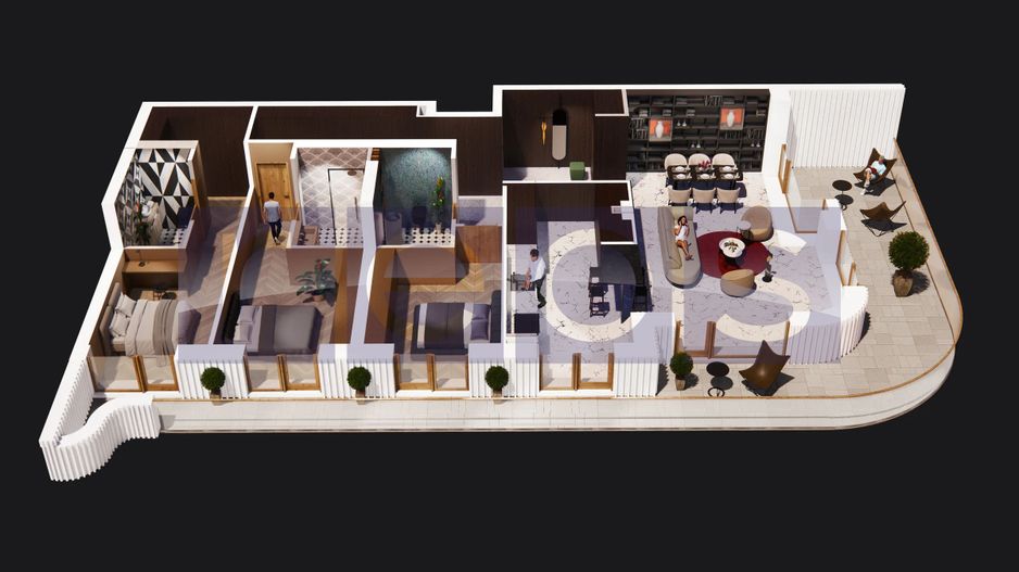 APARTAMENT ULTRAFINISAT | COMPLEX PREMIUM - Schiță 17