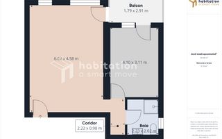 Tur virtual 2 Camere, constructie 2024, Comision 0%- Calea Urseni - Poză 13