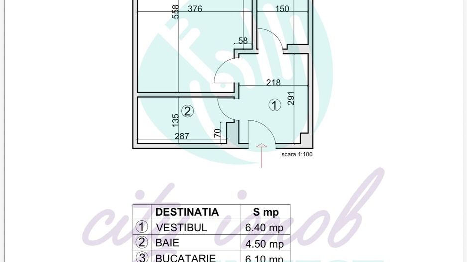 Garsoniera spatioasa la 3' distanta de parcul IOR - Poză 11