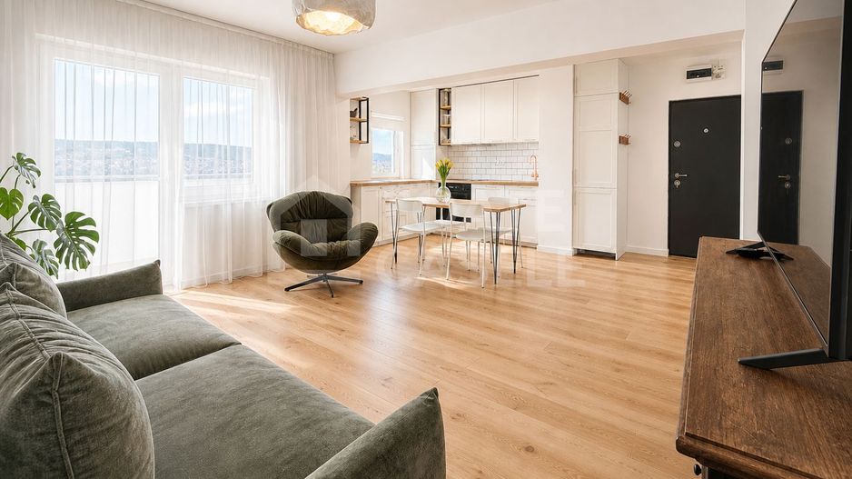 Apartament 3 camere, complet renovat si mobilat – Manastur, Calea Floresti - Poză 1