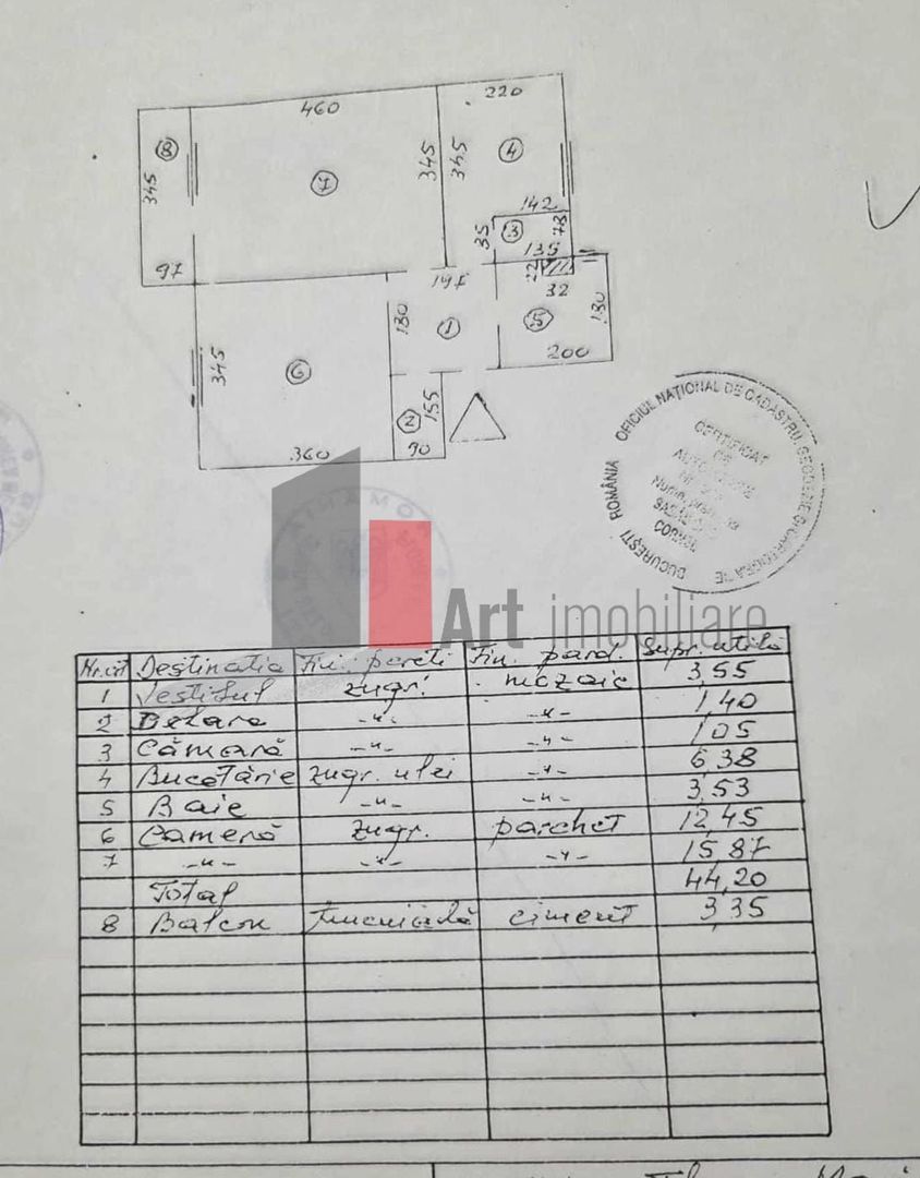 Vânzare apartament decomandat 2 camere Giurgiului - Cimitirul Evreiesc - Poză 9