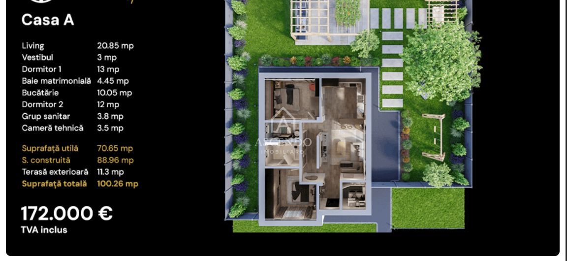 Case noi în Măgurele cu grădină proprie, parc privat și finisaje premium - Poză 29