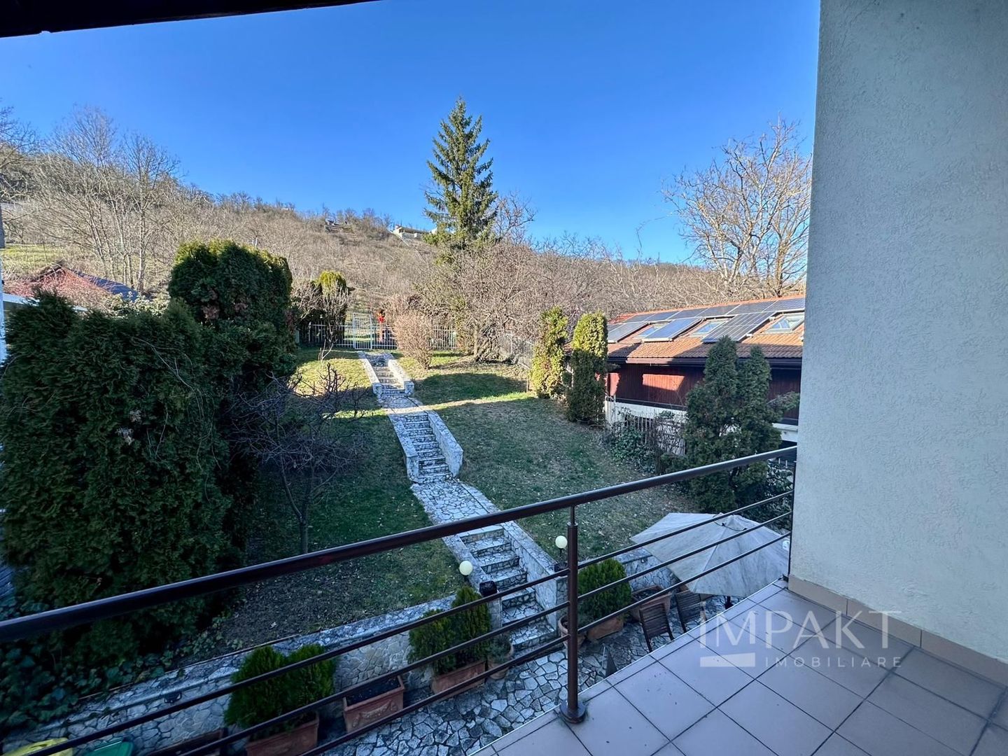 Duplex 4 camere, piscina si curte 2500 mp | de inchiriat Grigorescu - Poză 11