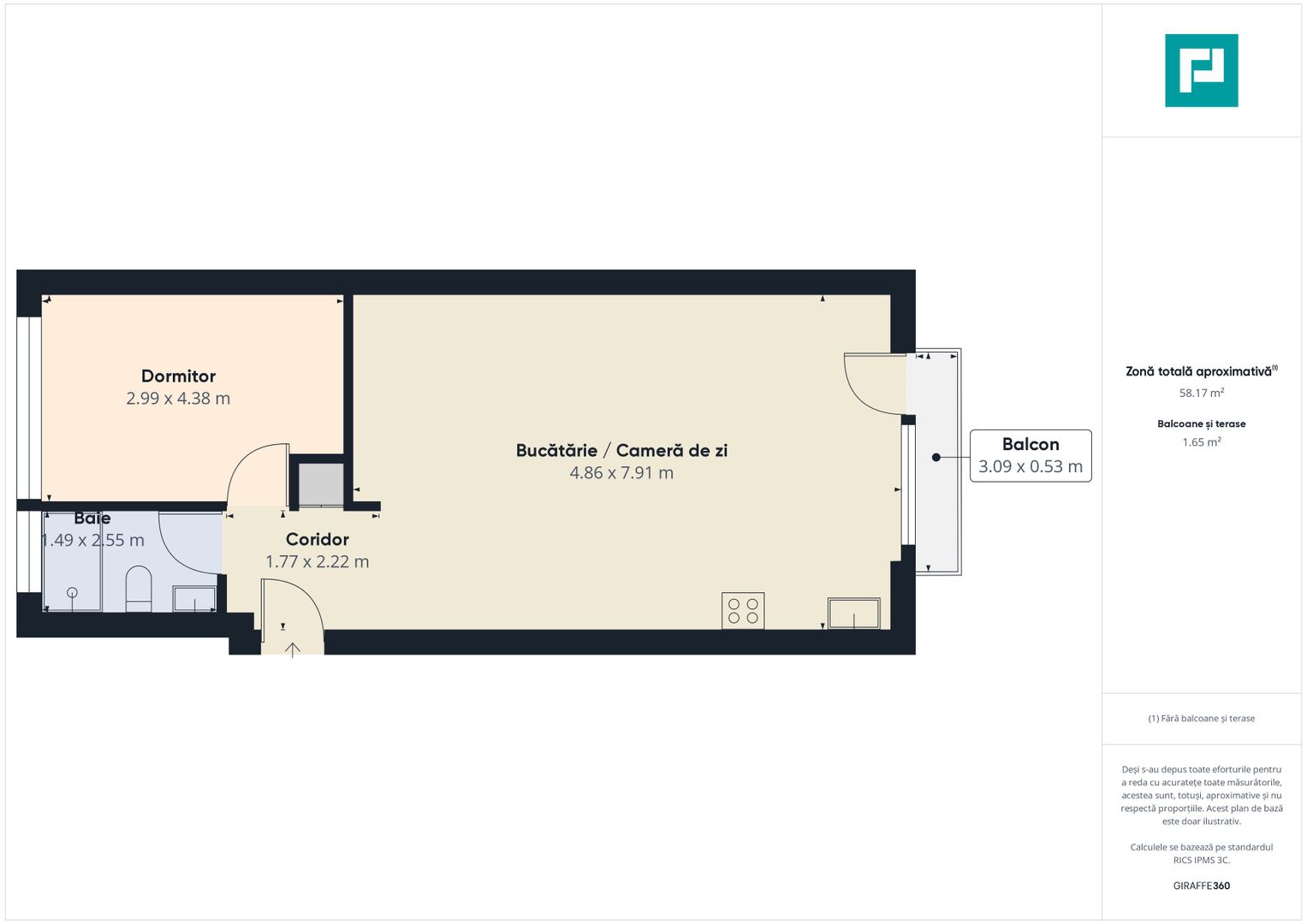 Apartament cu doua camere, Catted Family - Poză 6