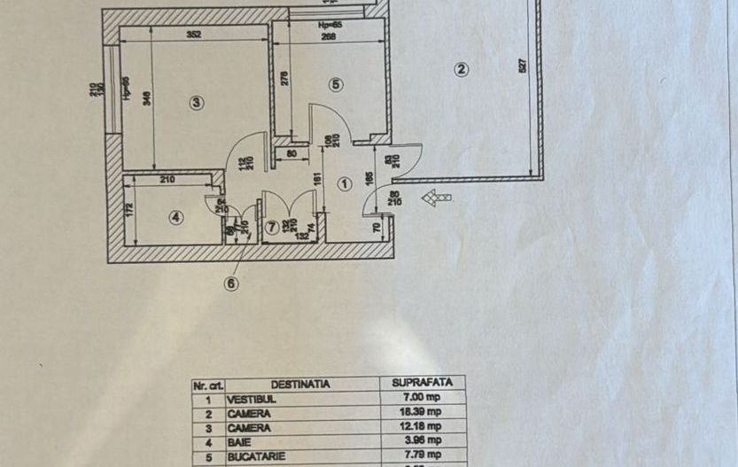 2 camere LUX || AVIATIEI - Schiță 14