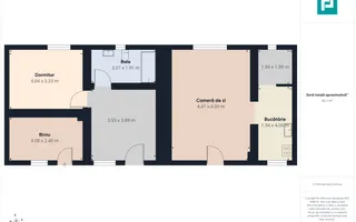 Casă cu teren 13 418 mp intravilan - Poză 12