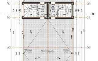Duplex cu rooftop panoramic, garaj și curte proprie – cartier Voronet - Poză 19