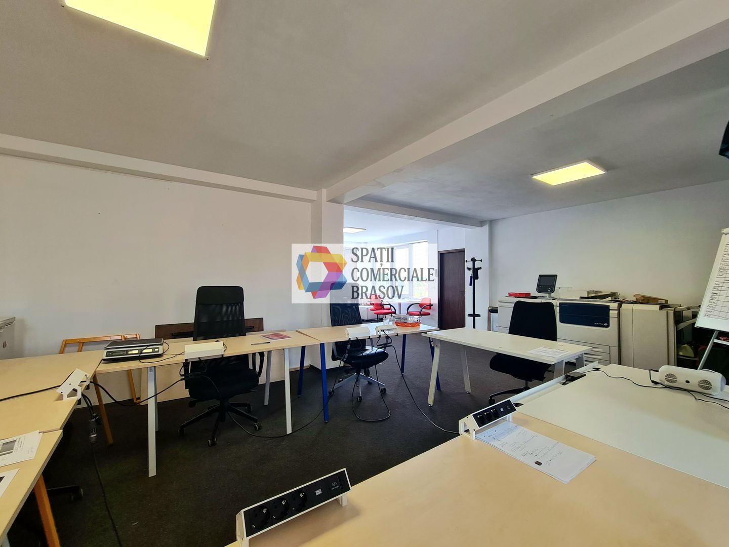 Spatiu birouri de închiriat Brasov - 80 mp # spatii-comerciale-brasov.ro - Poză 2