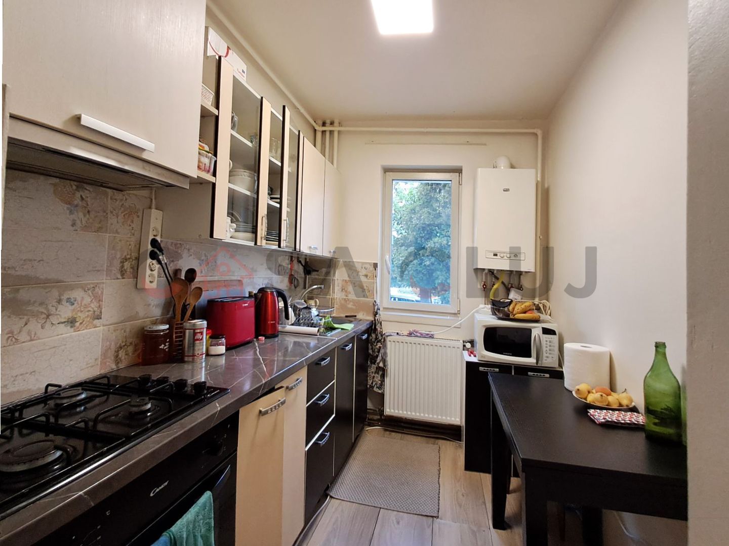 3 camere, Manastur, 51 mp. Parter Inalt , Balcon!! - Poză 1