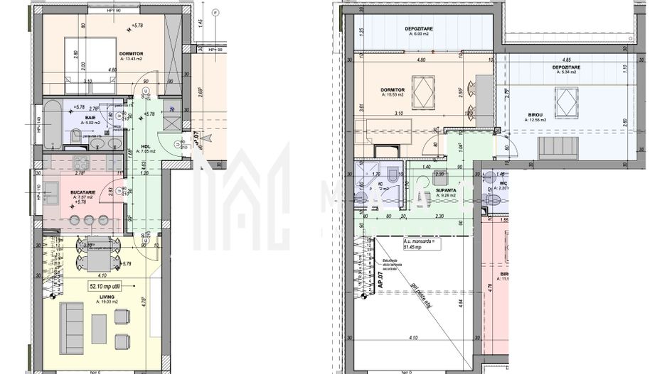 Apartament 4 camere | Balcon | 2 Bai | Parcare - Poză 20