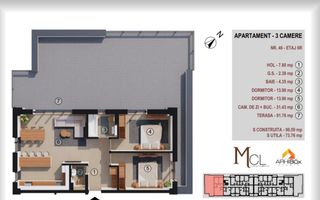 BLACK FRIDAY !Ap. 1 camera, bloc nou cu lift–livrare 2026, comision 0% - Poză 7