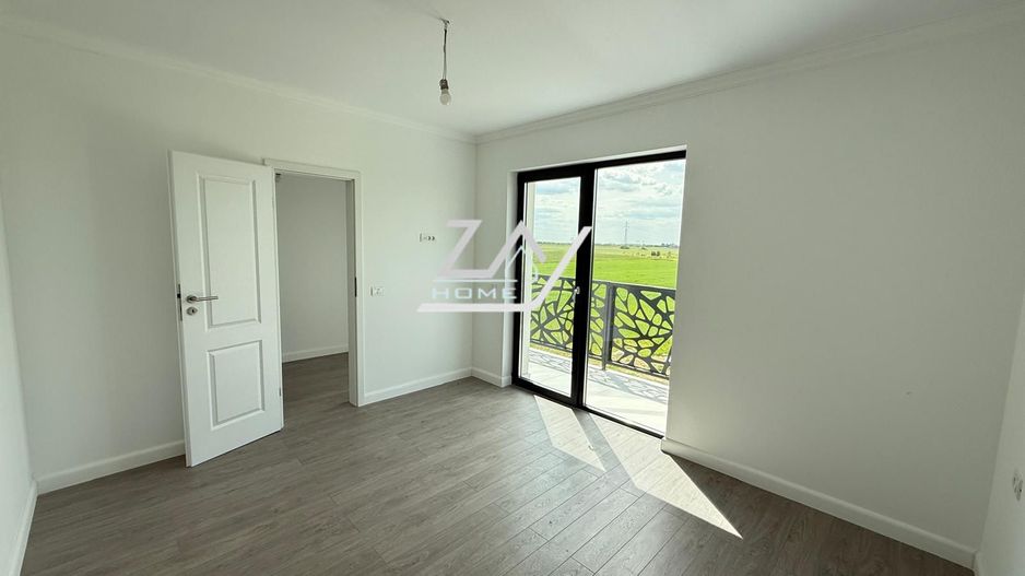 Duplex finalizat despartit prin camera tehnica. 3 dormitoare. 2 balcoane. - Poză 11