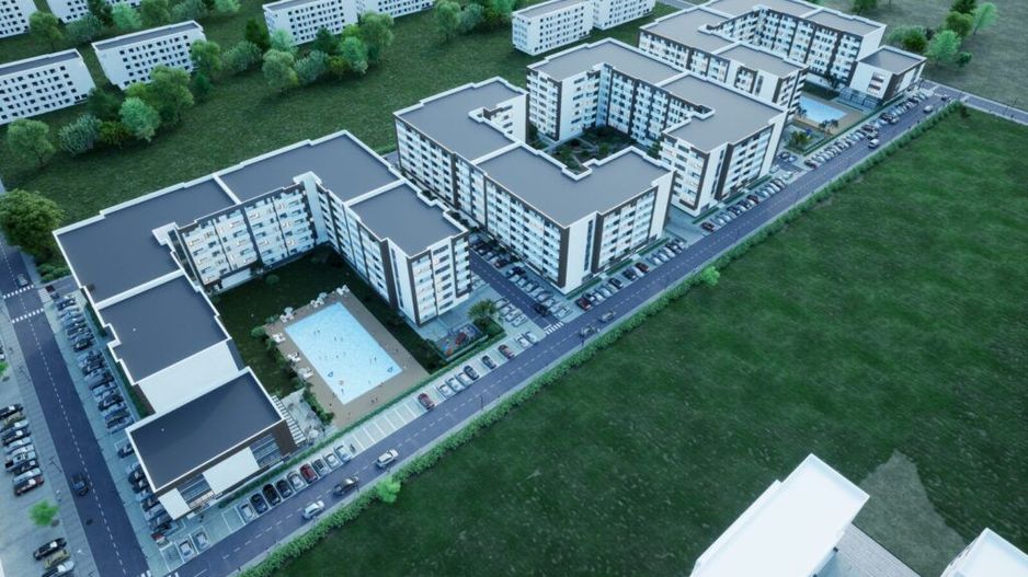 Apartament 2 camere incalzire pardoseala,PISCINA,Loc de joaca,Metrou - Poză 10