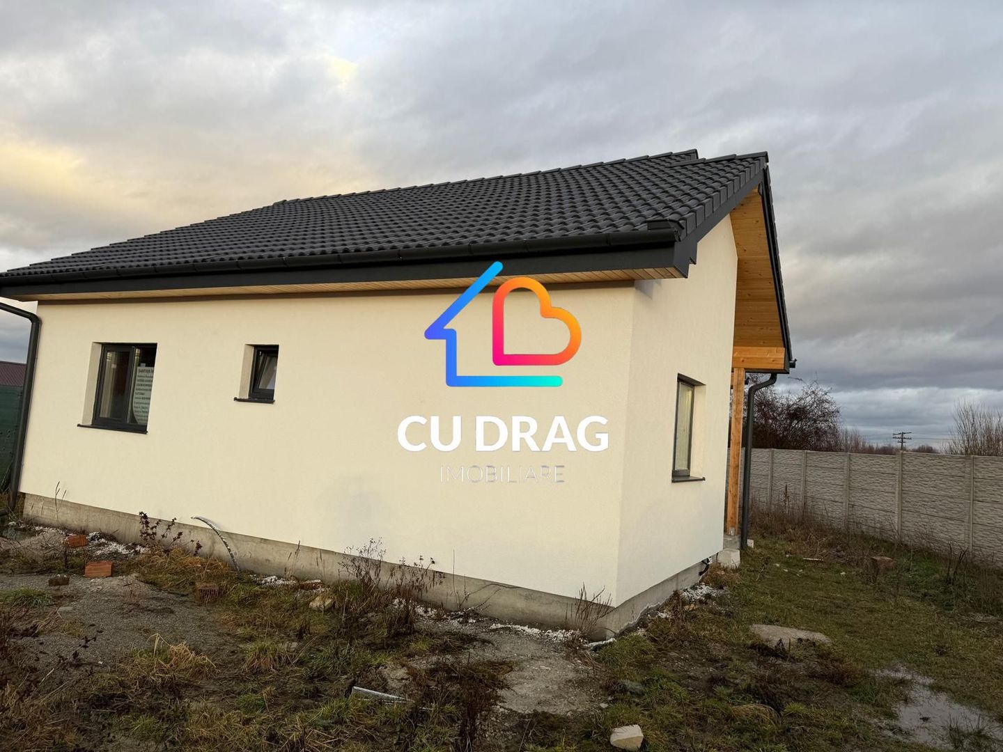 Casa individuala 400 mp teren Cristian - Poză 2