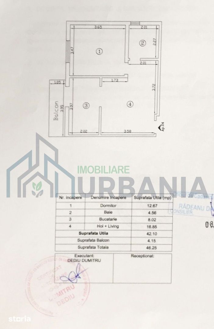 Apartament 2 camere cochet, cu loc de parcare, în Iris, Valea Lupului - Poză 15