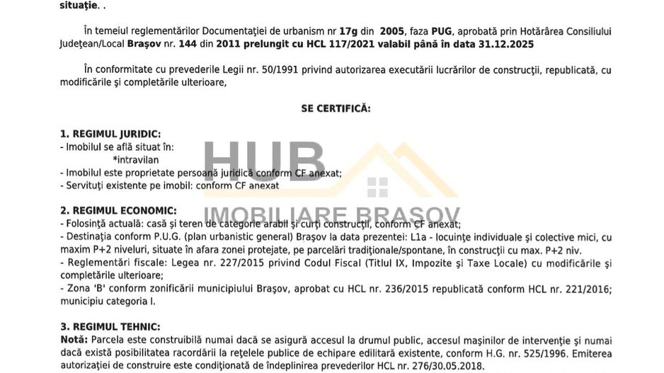 Teren Rezidential Centru Brasov | Dobrogeanu Gherea | 850mp - Poză 10