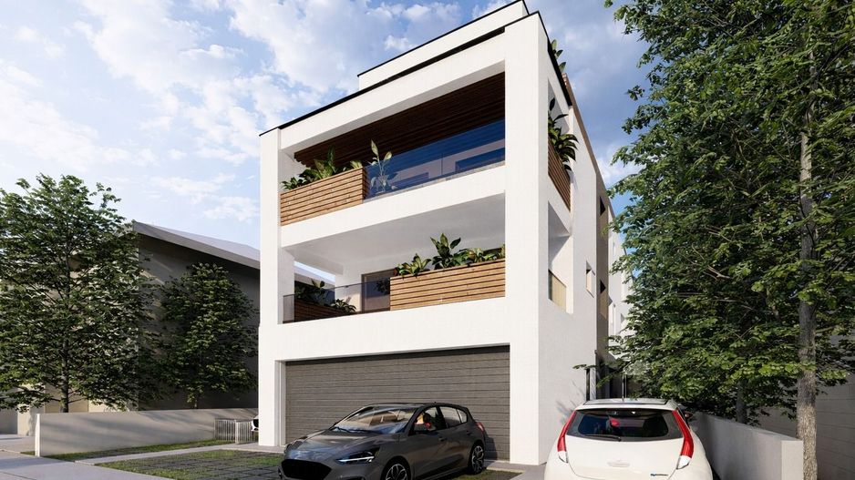 4 camere cu TERASA de 22 mp, 3 bai, etaj 2/3, FINISAT MODERN,  COMISION 0% - Poză 4