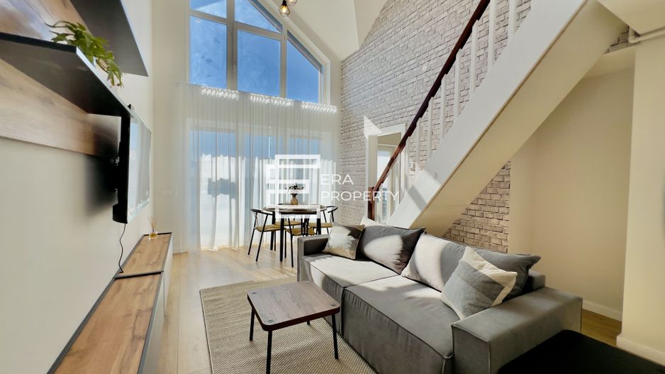 Penthouse 4 camere, terasa 14.42 mp mobilat -zona Aeroport Sibiu - Poză 5