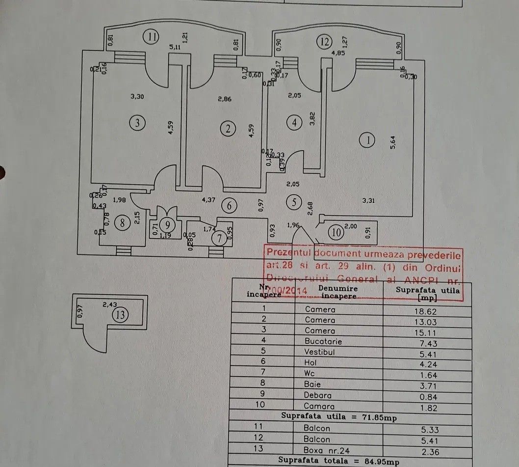 Apartament 3 camere Bulevardul Unirii | Nerva Traian | Decebal - Poză 2