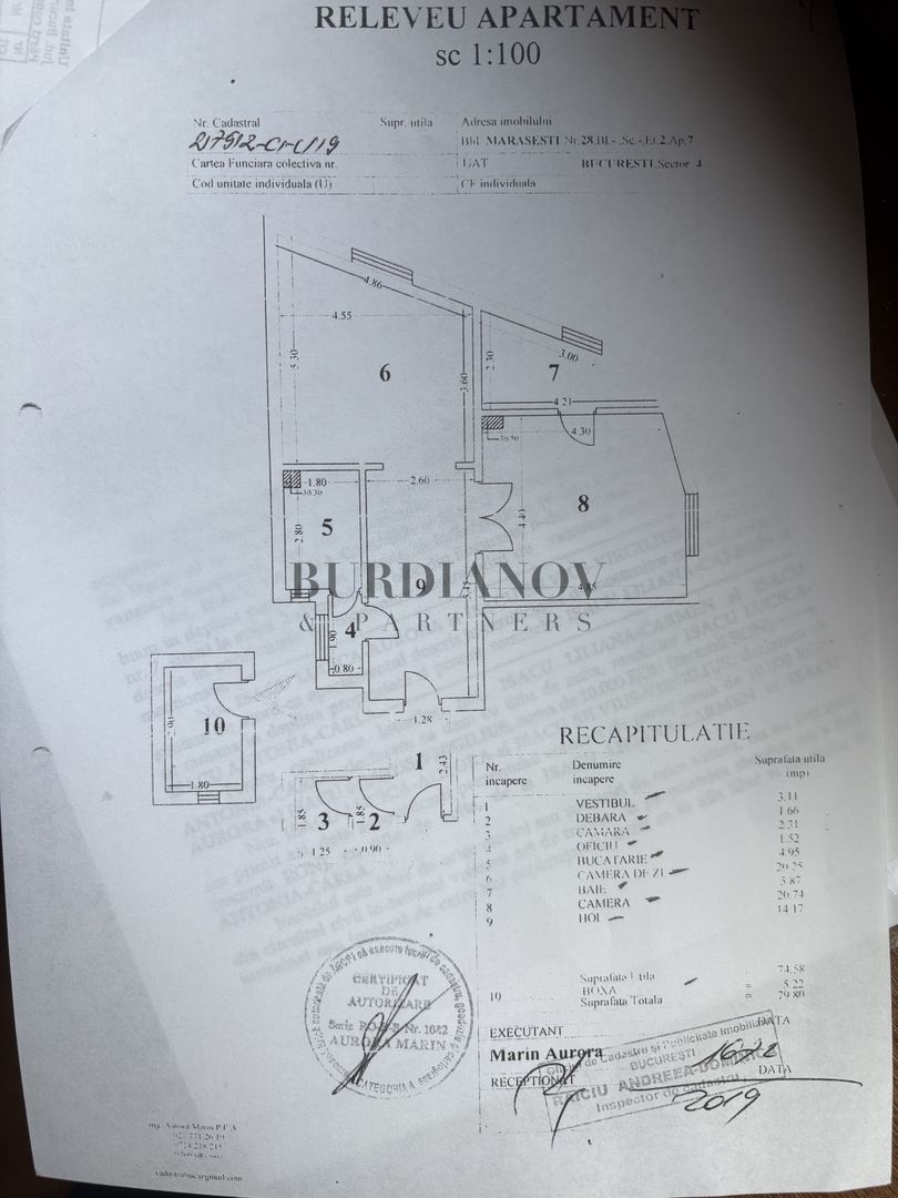 Apartament cu 2 camere | 75mp utili | Marasesti - Metrou Tineretului - Poză 3