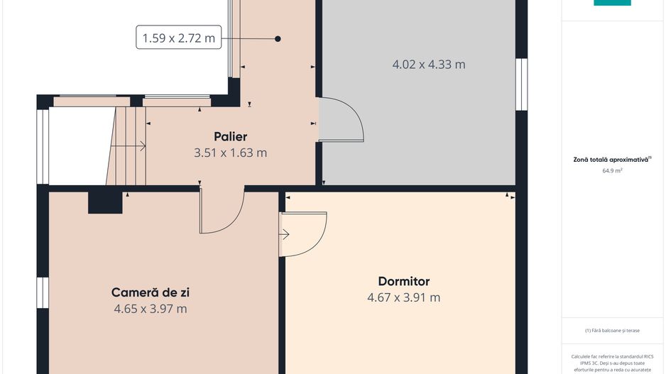 Casă cu 3 camere în localitatea Berindia, Arad - Poză 14