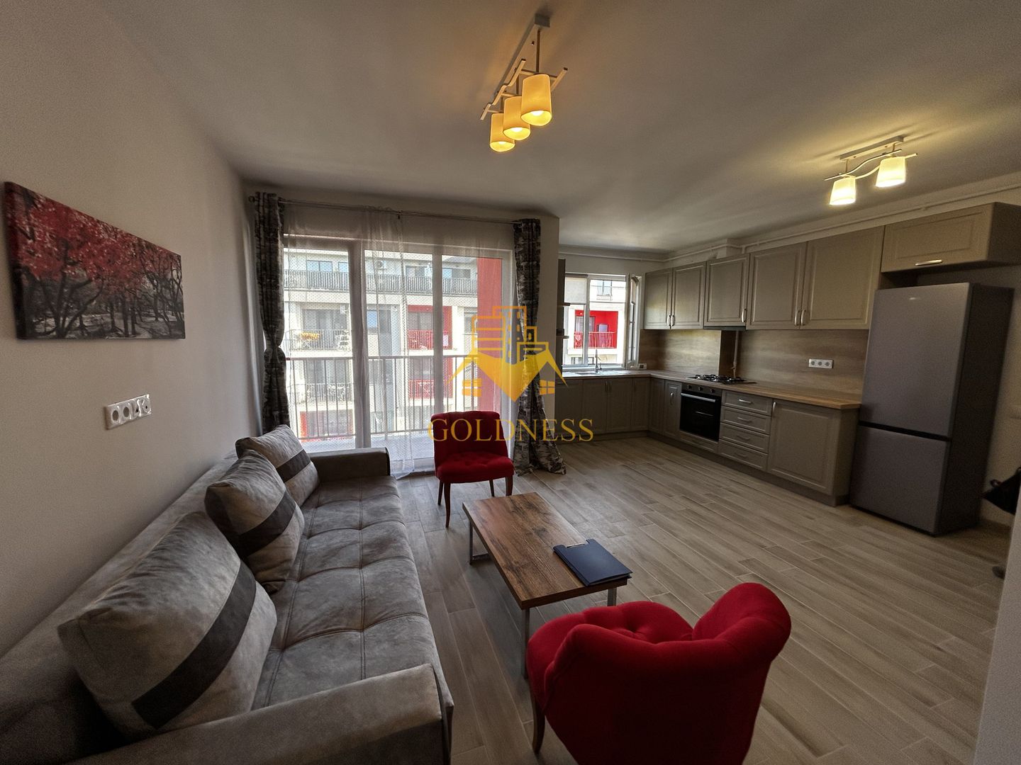 2camere open space, Parcare, Modern, Pet Friendly, Poligon, Floresti - Poză 1