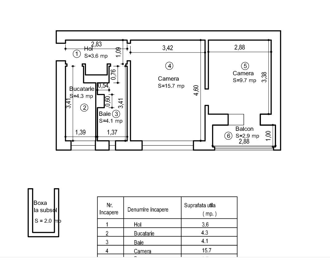Oferta vanduta - Zona Dacia | 2 camere - 40.3 mp | Recent renovat - Poză 10