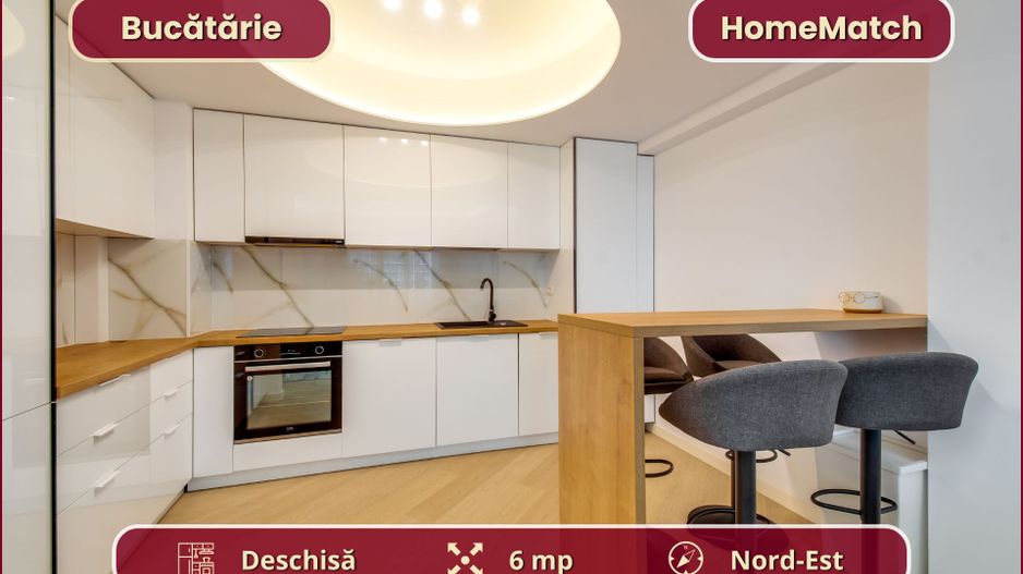 Cortina North || 3 camere || Nou || Finisaje de lux || Comision 0% - Poză 5