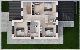 Casa tip duplex - 306 mp teren - Sura Mica - Schiță 11