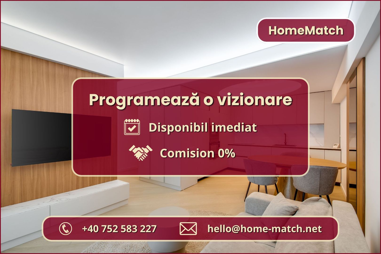 Cortina North || 3 camere || Nou || Finisaje de lux || Comision 0% - Poză 18