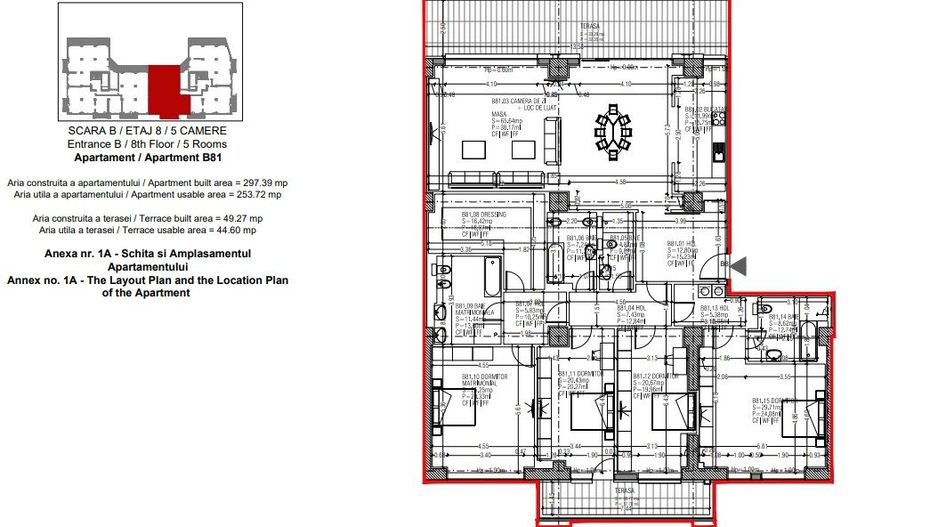 Penthouse de lux cu terasă și vedere către nordul Capitalei | Herăstră - Poză 22