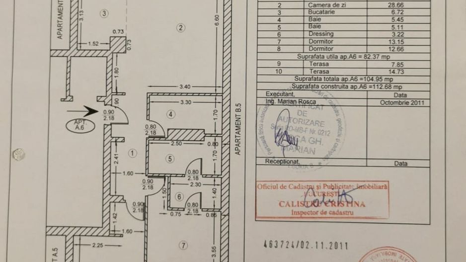 Apartament UNIC- View Panoramic I 3 Camere- 2 Locuri de parcare - Poză 4