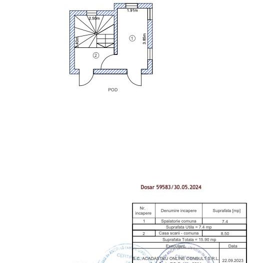 OPORTUNITATE CASA ZONA DOROBANTI BELLER - Schiță 15