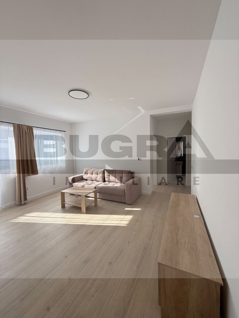 Apartament cu 4 camere, 100 mp, parcare,  gradina,  zona L. Merlin - Poză 2