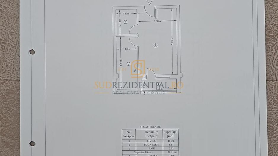 Vanzare garsoniera mobilata si utilata, Bloc 2019, Popesti-Leordeni - Poză 6
