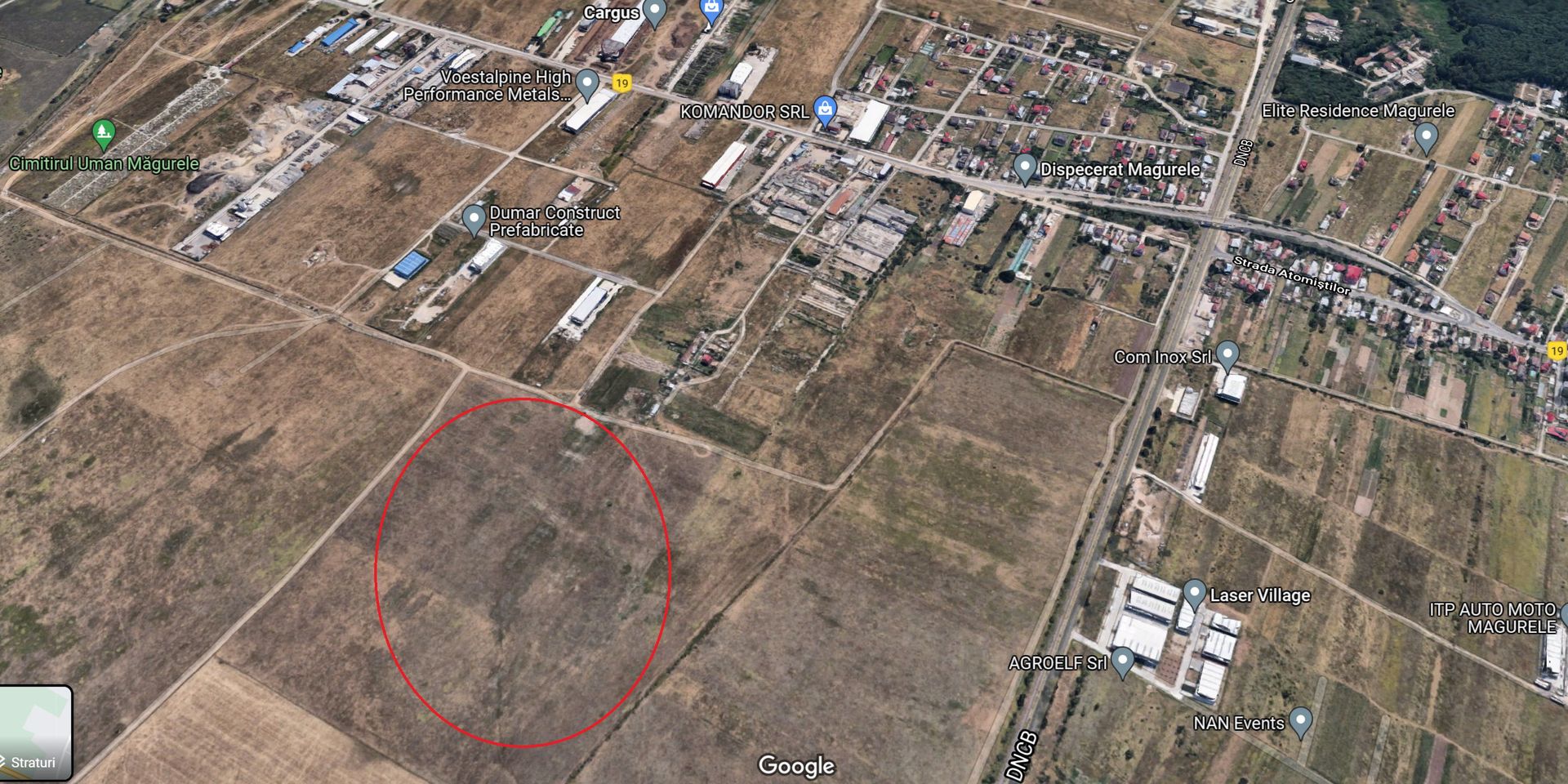 DNCB Magurele teren 1000 mp zona strada Fermei Atomistilor - Poză 3