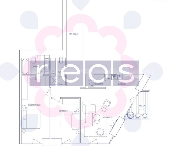 VANZARE 3 CAMERE || ONE VERDI PARK || ETAJ SUPERIOR - Poză 10