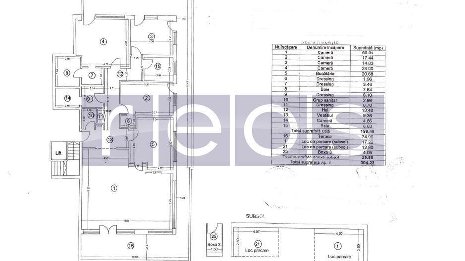 INCHIRIERE 4 CAMERE LUX | 200MP | NEMOBILAT | LOC PARCARE | VEDERE LAC - Poză 24