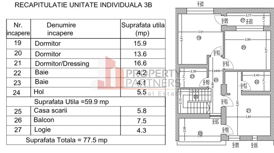 Smart house in Willow Residence, Voluntari. C23B - Schiță 22