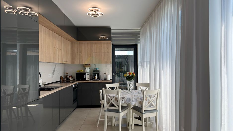 Casa pe parter cu 3 camere | Tunari | Mobilata si utilata - Poză 11